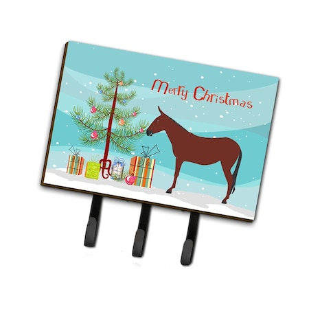 Carolines Treasures Hinny Horse Donkey Christmas Leash or Key Holder BB9217TH68